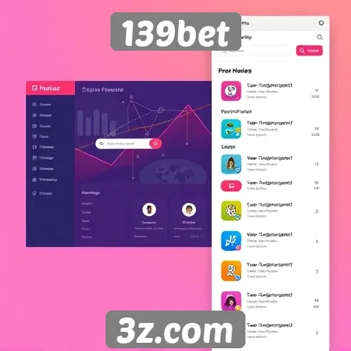 Interface de usuário do 139bet é intuitiva e moderna